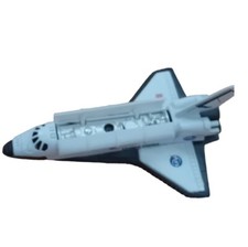 Vintage Zee Toys 4" Nasa Space Shuttle Diecast Rocket Super Dyna-Flites A207