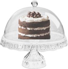 Cake Stand With Dome Cover Acrylic stand with Lid Wedding Birthday Decoration