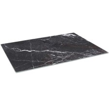 Rectangle Glass Chopping Board 50cm x 40cm Marble Kitchen Worktop Saver