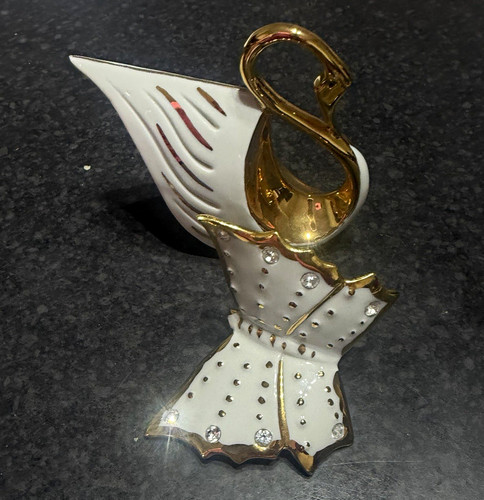 Limoges porcelain swan - limoges,