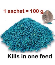 Rodent Poison Bait Killer Strong Rat Mouse Bait 100g  Fast Free Shipping