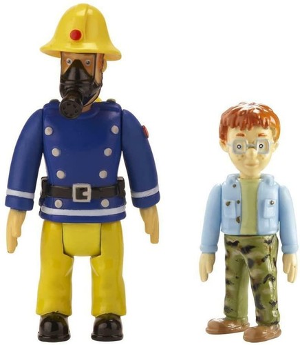 Fireman sam twin figure - fireman, packs