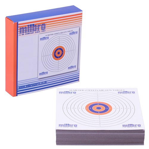 Milbro match thick card airgun - thick,