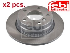 X2 PCS REAR BRAKE DISC SET