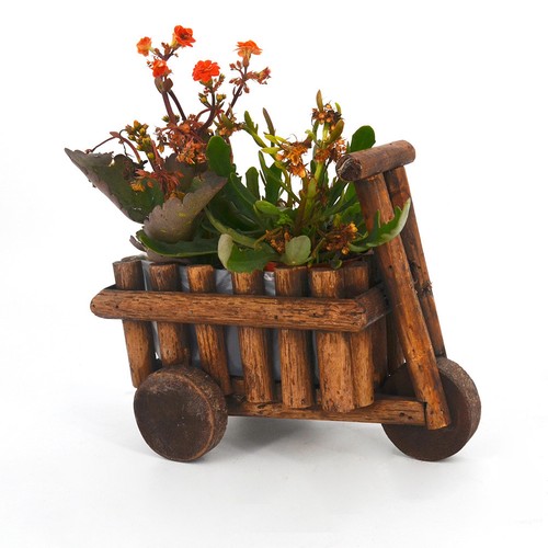 Ornamental wheelbarrow planter - wheelbarrow,