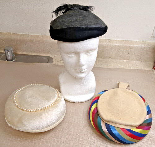 Vintage ladies hats 1940s - 3, hats,
