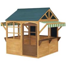 AIYAPLAY Wooden Playhouse for