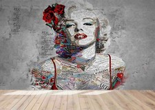 3D Marilyn Monroe Graffiti