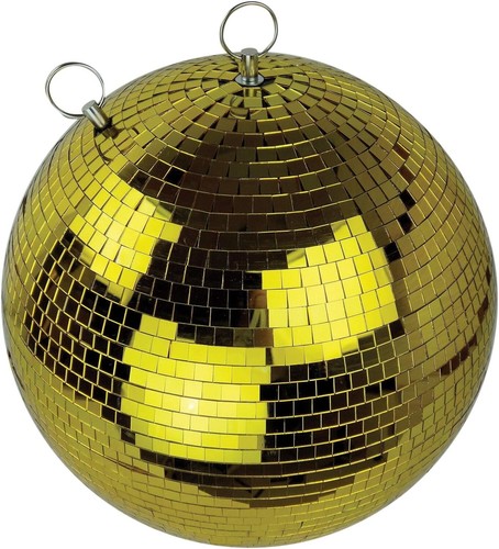 Gold mirror ball - 20",