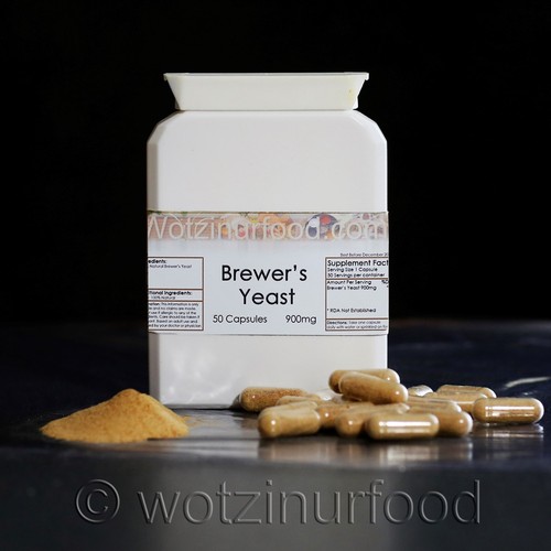 Brewer yeast capsules - brewer's,