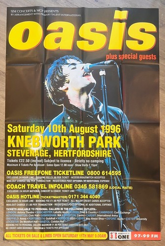 Oasis live knebworth uk - live,
