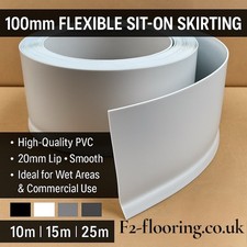 White 10m PVC Sit‑On