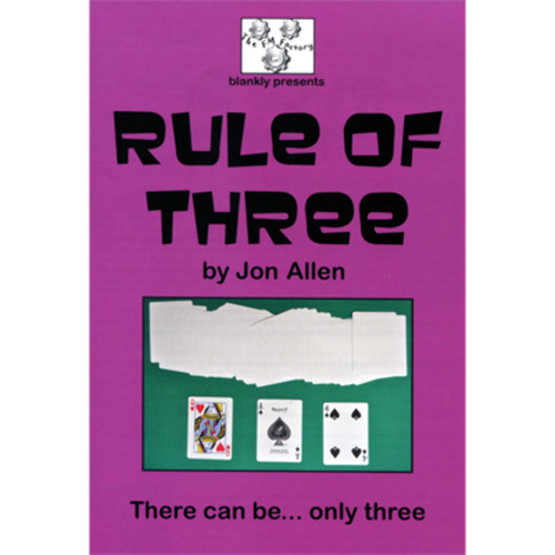 Rule three jon allen - three,