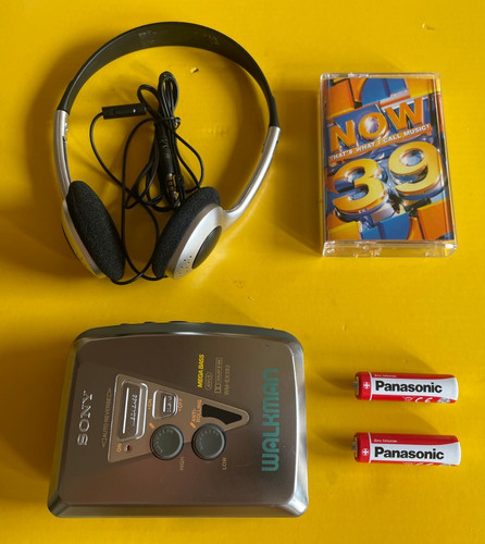 Retro sony walkman ex382 - walkman, wm-ex382