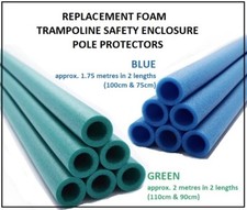 ATLANTIC TRAMPOLINES REPLACEMENT SAFETY ENCLOSURE POLE FOAM or PIPE INSULATION