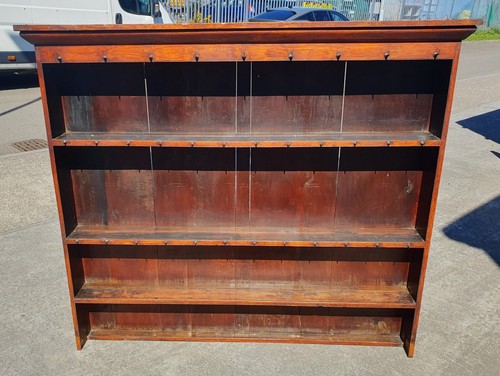 Antique oak dresser top wall - antique,