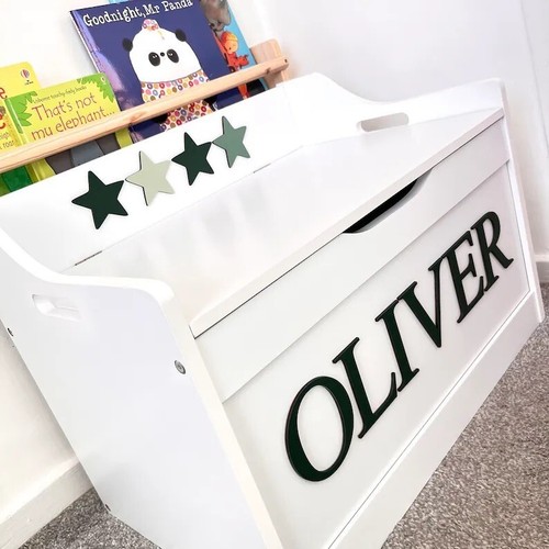 Personalised wooden white star - wooden,