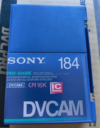 Sony pdv 184me - pdv-184me, dvcam