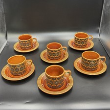 Set of 6 Vintage Hornsea