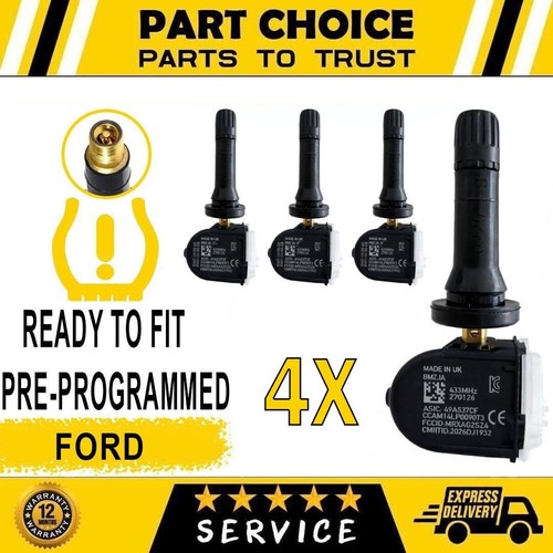 Pre programmed tpms for - 4x,