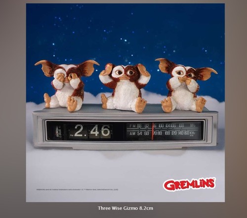 Three wise gizmo gremlins - three,