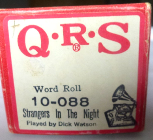 Pianola word roll - pianola,
