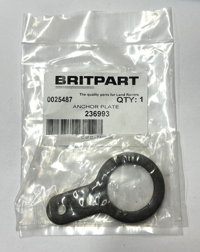 Brake shoe anchor plate for - brake,