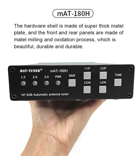 Mat 180h auto tuner - mat-180h, 120w