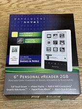 FAULTY TOUCSCREEN Pandigital Novel Personal eReader Barnes & Noble 2GB Wi-Fi 6”