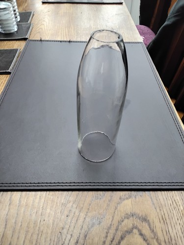 Oil lamp glass bullet - glass,