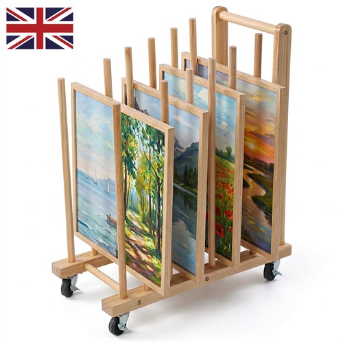 Art storage rack with - art,