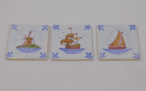 Antique delft blue tiles - delft,