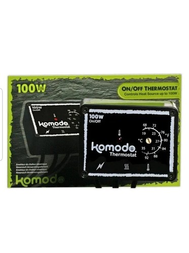Komodo off 100w thermostat - on/off,