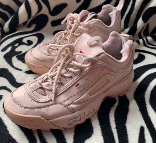 Peachskin fila disruptors - peachskin,