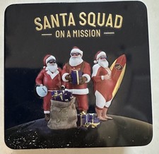 BREITLING WATCH SANTA CLAUS SQUAD COLLECTABLE MT TIN CHOCOLATE BOX