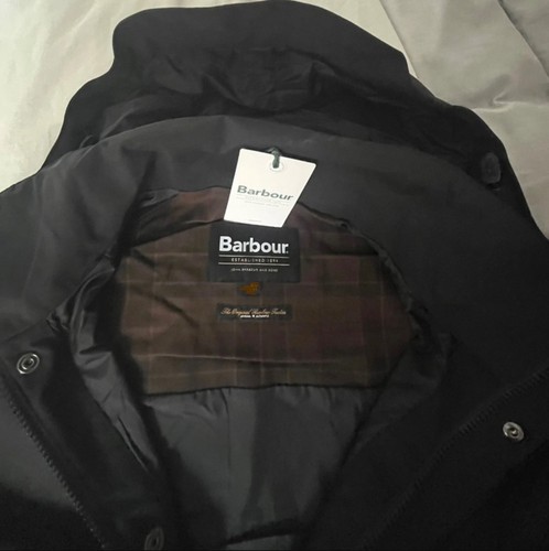 Barbour jacket mens large new - barbour,