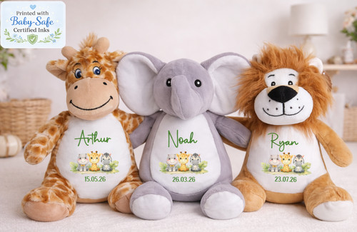 Personalised teddy bear baby - personalised,