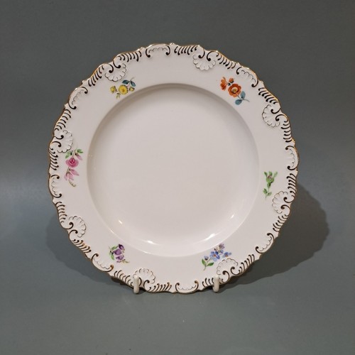 Meissen porcelain plate - meissen,