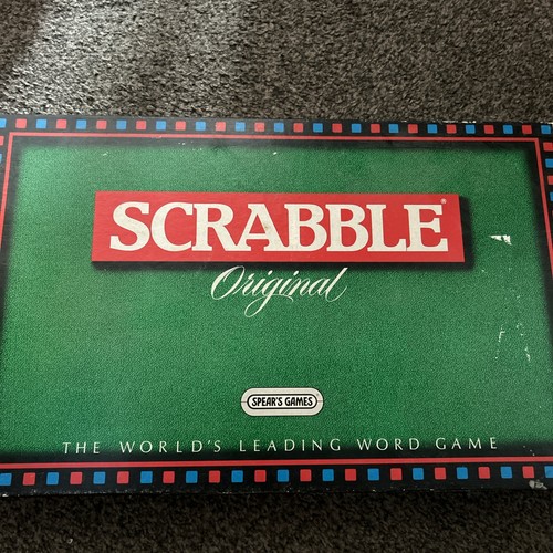Scrabble vintage spear 1988 - scrabble,