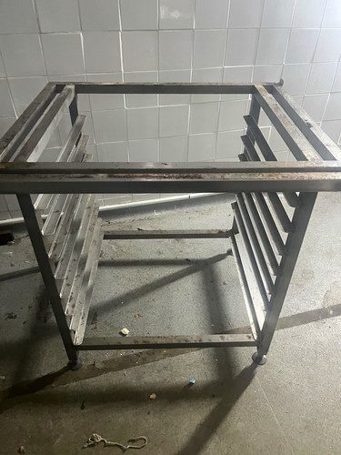 Oven stand stainless - oven,