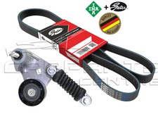 FOR MONDEO X TYPE TRANSIT 2.0 D 2.2 TDCI DIESEL DRIVE GATES FAN BELT & TENSIONER