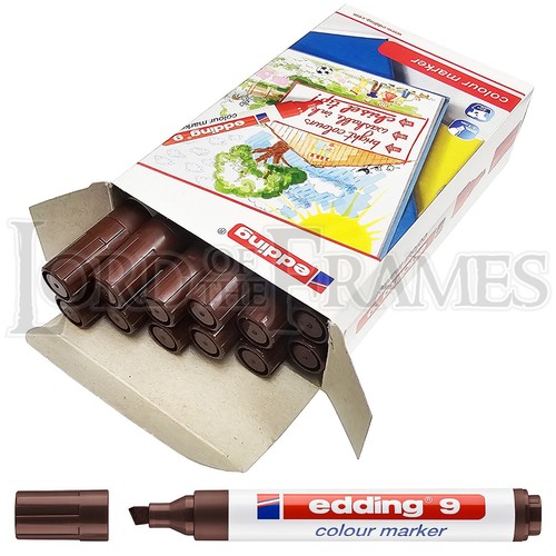 Brown edding colour marker - 9,