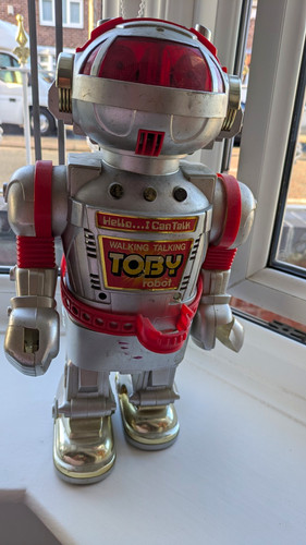 Walking talking toby robot - walking,