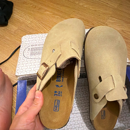Birkenstock boston beige - birkenstock, bs