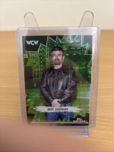 Eric bischoff wcw topps - bischoff,
