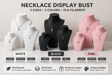 Necklace Display Bust Stand