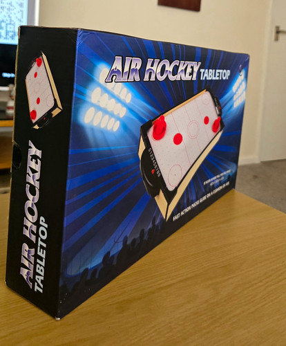 Table top air hockey - air,