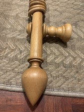 LAURA ASHLEY OAK CURTAIN POLE