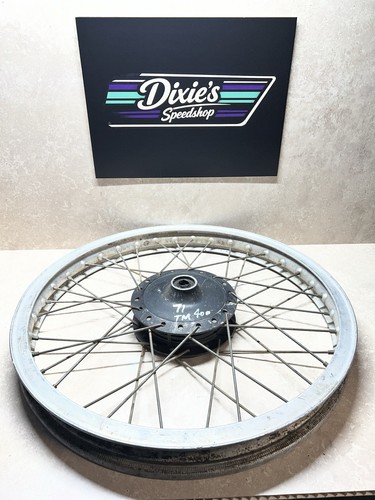 Suzuki 400 front wheel - suzuki,