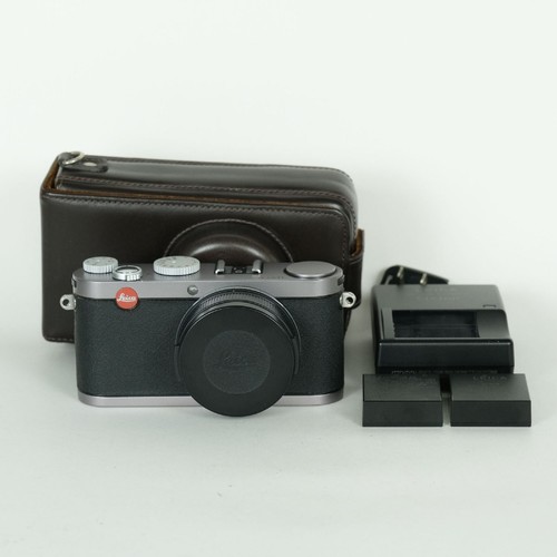 Leica steel gray compact - leica,